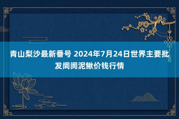 青山梨沙最新番号 2024年7月24日世界主要批发阛阓泥鳅价钱行情