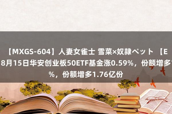 【MXGS-604】人妻女雀士 雪菜×奴隷ペット 【ETF动向】8月15日华安创业板50ETF基金涨0.59%，份额增多1.76亿份