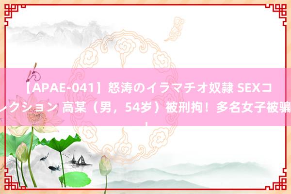 【APAE-041】怒涛のイラマチオ奴隷 SEXコレクション 高某（男，54岁）被刑拘！多名女子被骗！